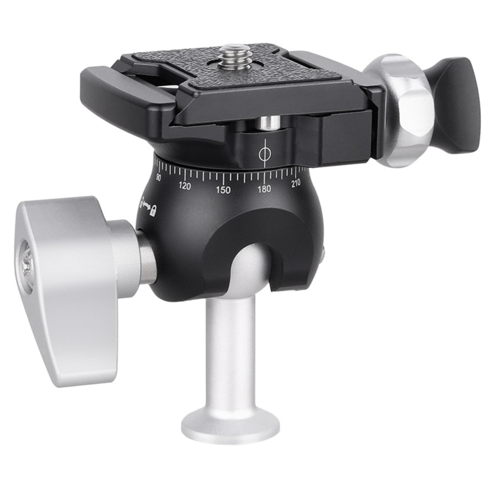 Mini Reverse Ball Head 360 Degree Rotating Camera Tripod Head 4853878250635