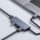 USB C-laptopdock, 4-in-1 Type C-hub, met 4 USB 3.0-adapters 4
