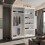 (White, 150cm) Virginia Mirrored Sliding Wardrobe with LED Light 4