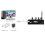 Mesa de Som de 5 Canais com Microfone Sem Fio UHF para Estúdio 6