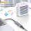 USB C laptop dockingstation, Type C hub, met USB 2.0, PD 87W 6