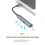 USB C laptop dockingstation, Type C hub, met USB 2.0, PD 87W 4