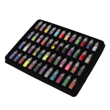 48 Bottles Flash Sequin Powder Decoration DIY Jewelry Epoxy Mold Making Tool