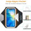 Armband with Earbuds Bag, Adjustable Armband for Phone 5