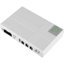 EU PLUG,Mini UPS Router Optical Cat Adapter Output 8800mAh