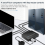 4 In 4 Uit KVM USB2.0 Switch Hub Adapter USB2.0 Printer voor Laptop 4