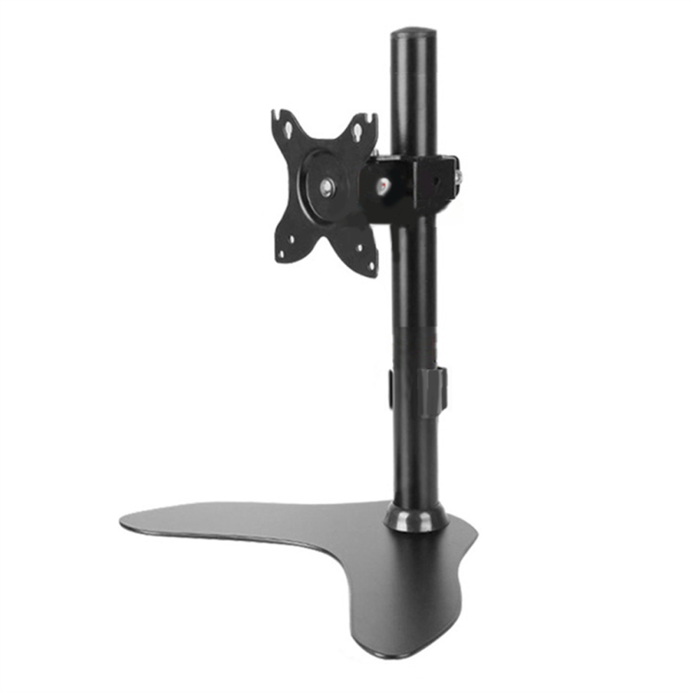 14-27 Inch Monitor Desk Stand Arm Large Base Stable Adjustable Height 4853878256729