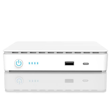 POE mini UPS router power outage backup power supply(15600MAH)EU plug