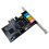 Placa de som integrada para computador, compatível com jogos 3D e música. 2