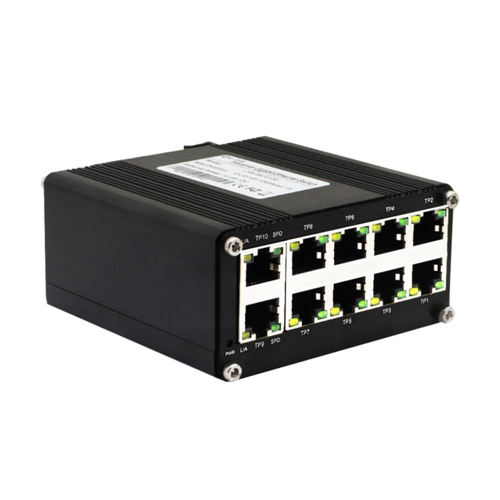 Mini Industrial 10 Port Poe Gigabit Ethernet Switch Industrial Switch 4853878258464