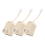 DSL-Filter-Splitter für Telefonleitung, Telefonbuchsen-Splitter, DSL-Filter 3