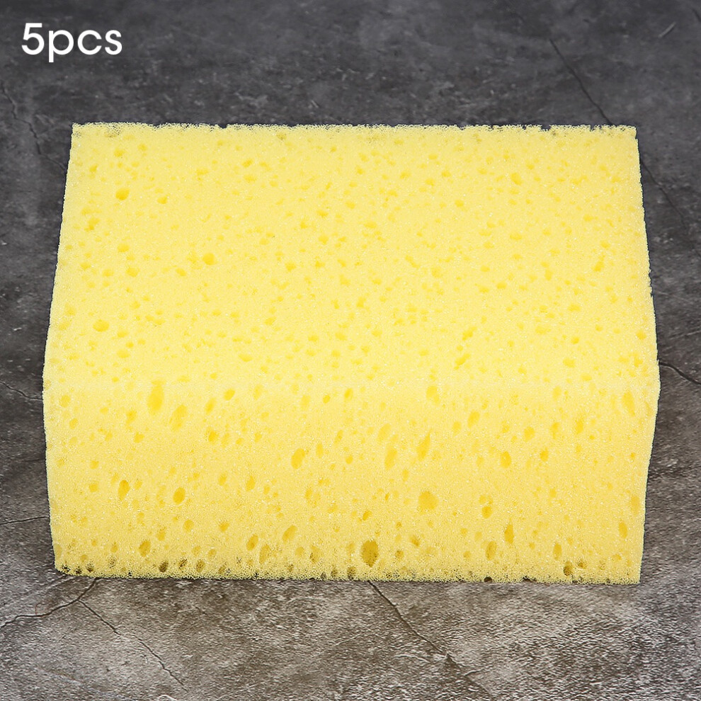 Square Shape Handheld Nonslip Sponge Washing Cleaner Tool For Car Auto Motorcycle (5Pcs) 7611324527185