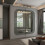 (Grey, 150cm) Virginia Mirrored Sliding Wardrobe with LED Light 3