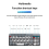 2.4G Wireless Keyboard Mouse Combo Bluetooth Colorful Keyboard 3
