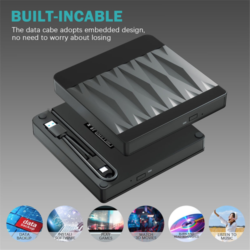 Externe Blu-Ray DVD-drive BD/DVD/CD -/+RW optische drives 2