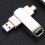 TYPE-C metalen pendrive 128GB waterdichte USB-flashdrives 4