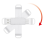 TYPE-C metalen pendrive 128GB waterdichte USB-flashdrives 3