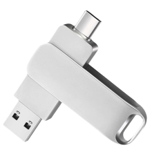 TYPE-C metalen pendrive 128GB waterdichte USB-flashdrives