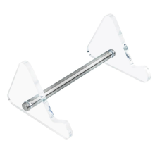 Tastatur-Displayständer, 1-stufiger transparenter Acryl-Tastaturständer