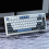 Support de clavier à un niveau en acrylique transparent 6