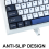 Support de clavier à un niveau en acrylique transparent 5