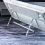 Support de clavier à un niveau en acrylique transparent 3