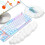 Cloud Wrist Rest Kit Computer Gaming Wrist Rest Non-Slip Base White 4