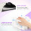 Cloud Wrist Rest Kit Computer Gaming Wrist Rest Non-Slip Base White 7