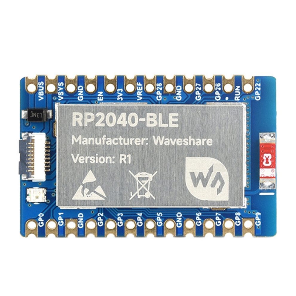 RP2040-BLE Microcontroller Bluetooth Development Board