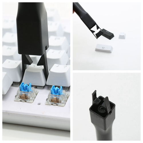 Ferramenta de limpeza para extração e remoção de teclas de teclado. 1