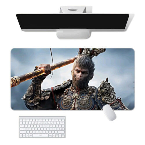 Black Myth Game Mouse Pad Office Large Mousepad Big Mouse Pad 1