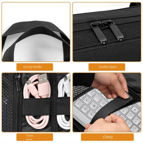 Travel Keyboard Case Bag Keys Mini Keyboard Carrying Storage Case 1
