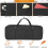 Travel Keyboard Case Bag Keys Mini Keyboard Carrying Storage Case 3