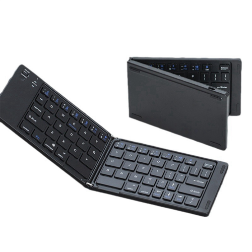 Mini Bluetooth Keyboard Rechargeable Office Keyboard Black
