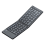 Mini Bluetooth Keyboard Rechargeable Office Keyboard Black 2