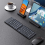 Mini Bluetooth Keyboard Rechargeable Office Keyboard Black 4