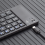 Mini Bluetooth Keyboard Rechargeable Office Keyboard Black 5