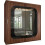 (Walnut , 203cm) Virginia Mirrored Sliding Wardrobe with LED Light 1