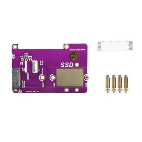 Per Raspberry PCIE a M.2 NVME SSD Modulo di espansione dell'interfaccia, A