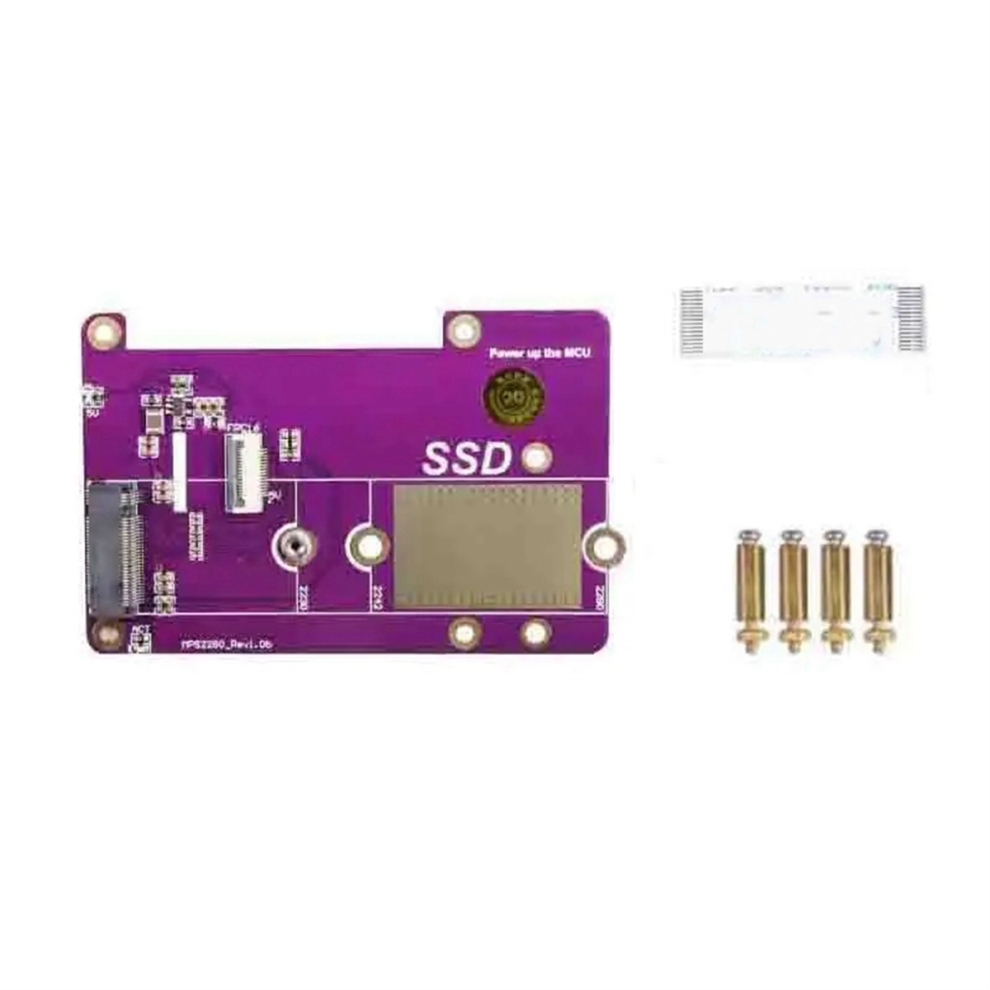 For Raspberry Pcie To M.2 Nvme Ssd Interface Expansion Board Module,C 4853878274082