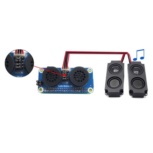 For Speaker Expansion Board Audio Amplification for 4B-A 2