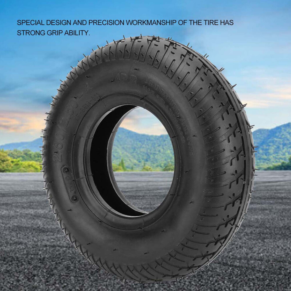 2.80/2.50-4 Mobility Scooter Wheel Pneumatic Tyre Electric Wheelchair Tires Replacement Accessory