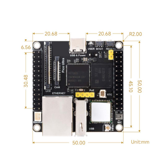 Voor Ultra WiFi Development Board RV1106 RISC-V Linux
