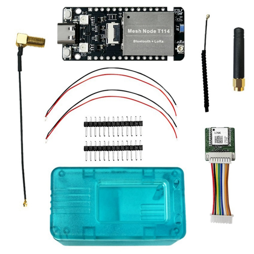 Nodo Mesh T114 Tracker Meshtastic NRF52840 SX1262 LoRaWAN 470-510 MHz