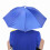 65cm Sunscreen Windproof Head Mounted Umbrella Top Folding Hat Umbrella(Royal Blue) 5