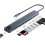 10-i-1 USB C-dockningsstation USB-hubb Typ C-splitter 2