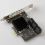 PCI-E expansionskort PCI-E X1/X4 till SATA3.0 6-portars riseradapter 6