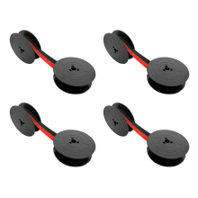 4 stuks GR4-typemachinelint (zwart en rood)
