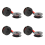 4Pcs Typewriter Ribbon Twin Spool Typewriter Ribbon Ink(Black&Red) 1