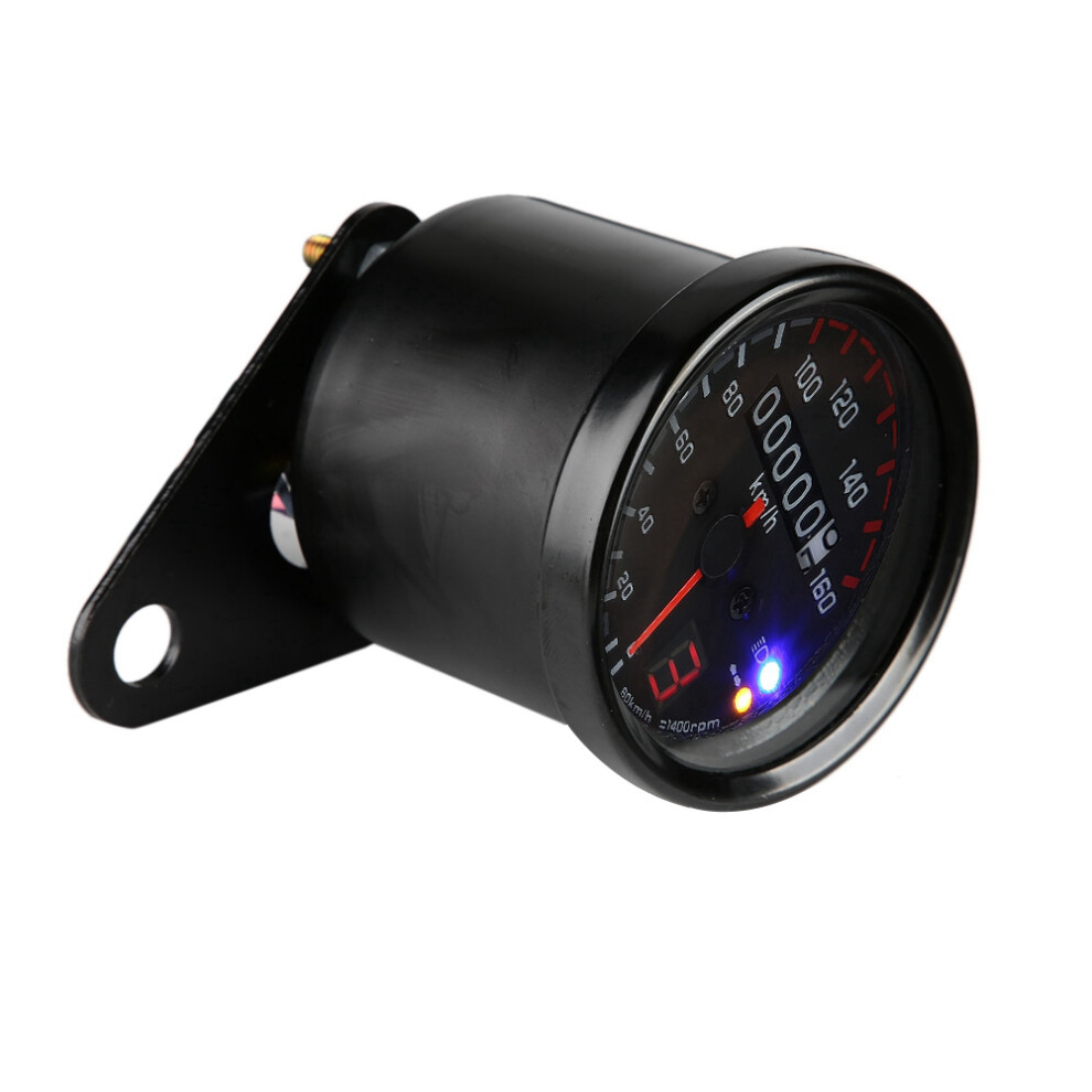 Dc12v Universal Motorcycle Atv Led Backlight Odometer Speedometer Miles Meter Gauge 4611324529953